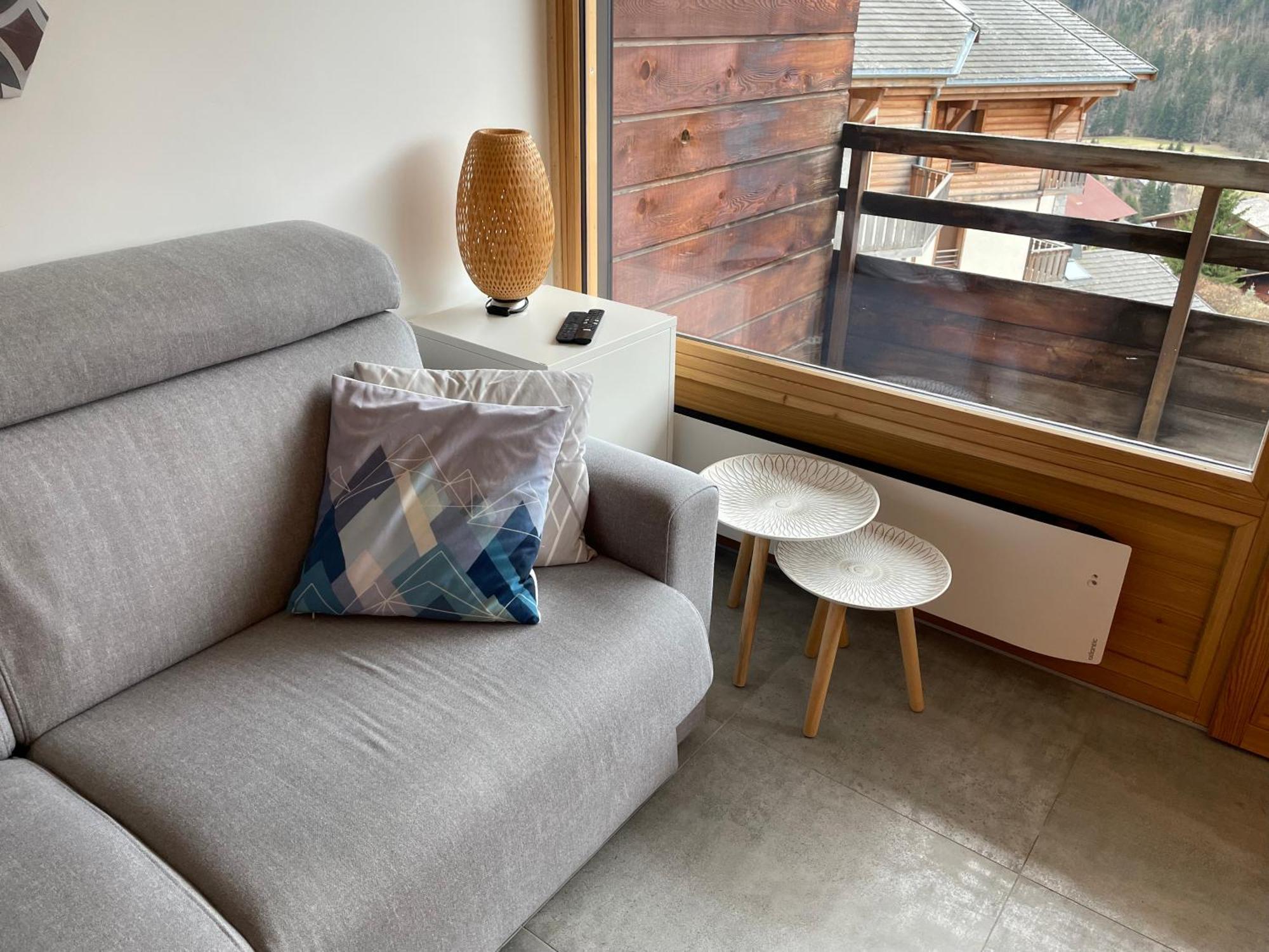 Charmant Appartement 3 Pieces - 6 Personnes Châtel Kültér fotó