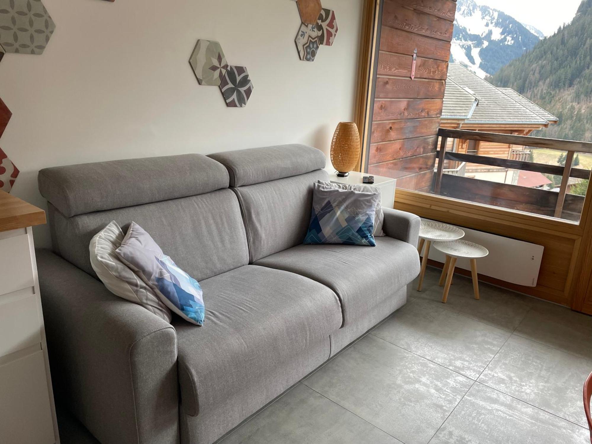 Charmant Appartement 3 Pieces - 6 Personnes Châtel Kültér fotó